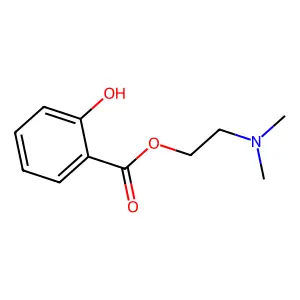 2-(Dimethylamino)ethyl 2-hydroxybenzoate structure