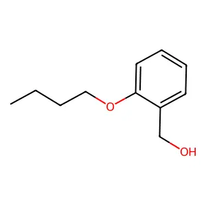 邻丁氧基苯甲醇 structure