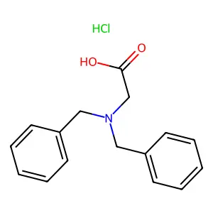 N,N-Dibenzylglycine structure