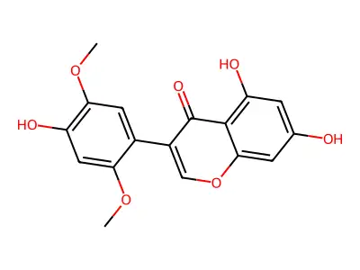 Olibergin A structure