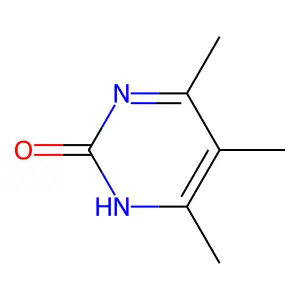 4,5,6-Trimethylpyrimidin-2-ol structure