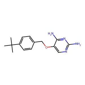 5-[(4-Tert-butylphenyl)methoxy]pyrimidine-2,4-diamine structure