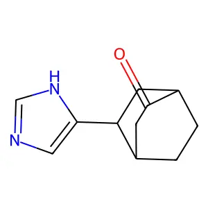5-(1H-imidazol-5-yl)bicyclo[2.2.2]octan-2-one structure