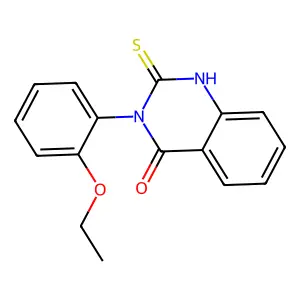 3-(2-Ethoxy-phenyl)-2-mercapto-3H-quinazolin-4-one structure