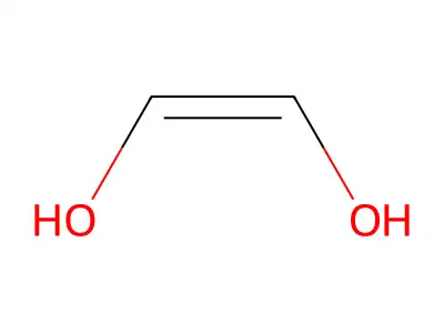 1,2-Ethendiol structure