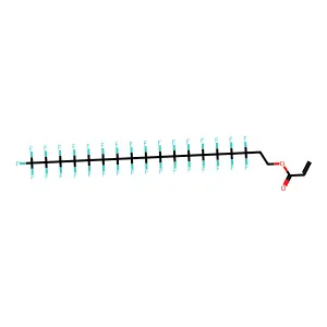 1,1,2,2-Tetrahydroperfluorooctadecyl acrylate structure