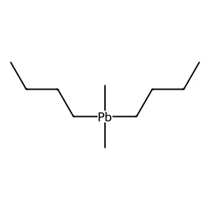 Plumbane, dibutyldimethyl- structure