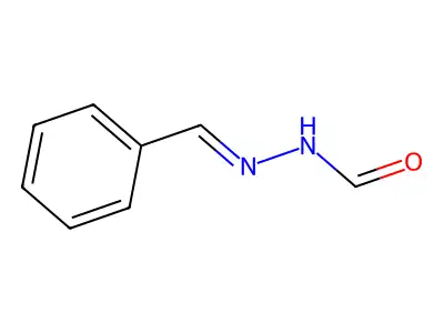 Hydrazinecarboxaldehyde, (phenylmethylene)- structure