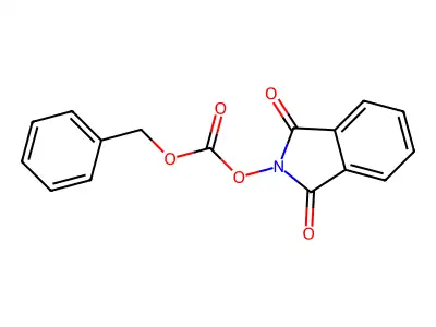 N-(Benzyloxycarbonyloxy)-phthalimide structure