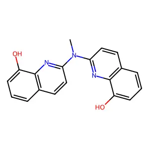 2,2'-(Methylimino)diquinolin-8-ol structure