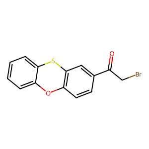 2-[Bromoacetyl]phenoxathiin structure