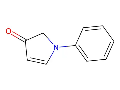 3H-Pyrrol-3-one, 1,2-dihydro-1-phenyl- structure