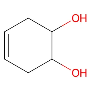cis-Cyclohex-4-ene-1,2-diol structure