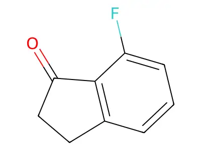 7-Fluoroindan-1-one structure
