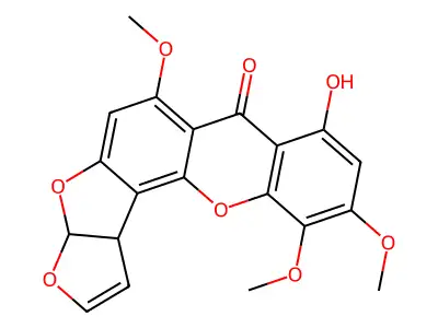 5,6-Dimethoxysterigmatocystin structure