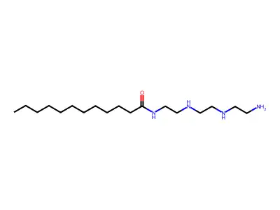 N-(2-((2-((2-Aminoethyl)amino)ethyl)amino)ethyl)dodecanamide structure