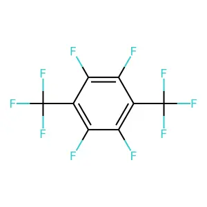 Benzene, 1,2,4,5-tetrafluoro-3,6-bis(trifluoromethyl)- structure