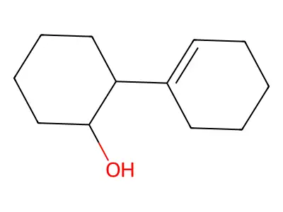 2-(Cyclohex-1-EN-1-YL)cyclohexan-1-OL structure