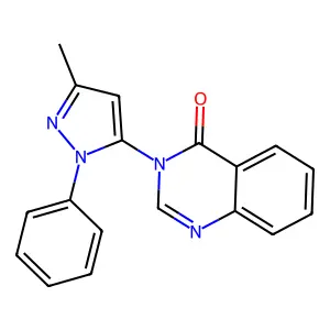 3-(3-Methyl-1-phenyl-1H-pyrazol-5-yl)quinazolin-4(3H)-one structure