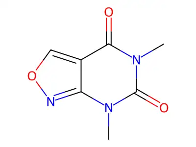 Isoxazolo(3,4-d)pyrimidine-4,6(5H,7H)-dione, 5,7-dimethyl- structure