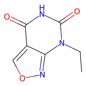 7-Ethylisoxazolo(3,4-d)pyrimidine-4,6(5H,7H)-dione structure