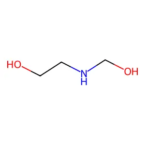 2-((Hydroxymethyl)amino)ethanol structure