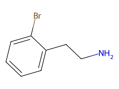 beta-Bromobenzeneethanamine structure