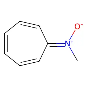 Methanaminium, N-2,4,6-cycloheptatrien-1-ylidene-N-hydroxyhydroxide structure