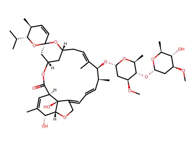 Avermectin B1b structure
