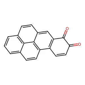 Benzo(a)pyrene-7,8-dione structure