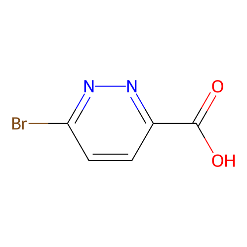 6-bromopyridazine-3-carboxylic Acid structure