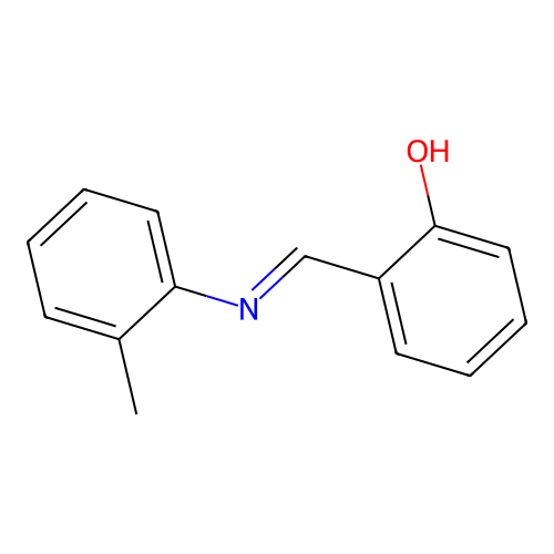 Alpha-(O-tolylimino)-O-cresol structure