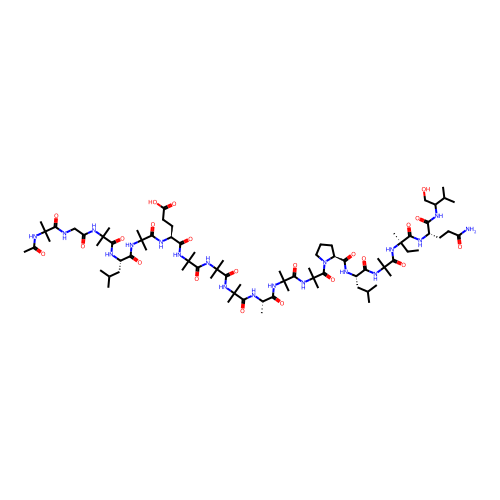 Trichotoxin A40 structure