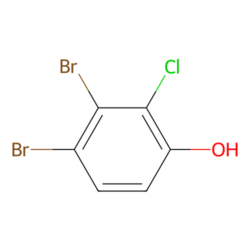 Phenol, dibromochloro- structure