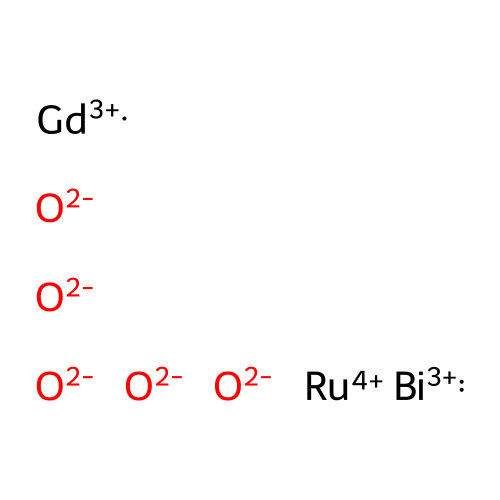 Bismuth gadolinium ruthenium oxide structure