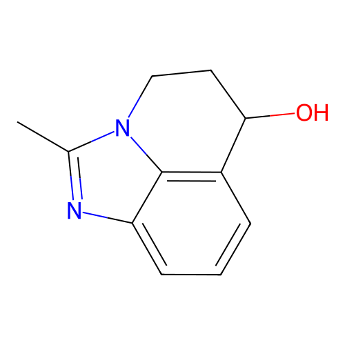 2-Methyl-1,3-diazatricyclo[6.3.1.04,12]dodeca-2,4,6,8(12)-tetraen-9-ol structure