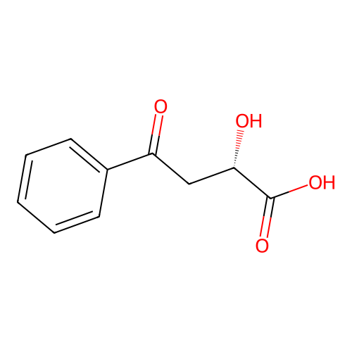 2-(S)-Hydroxy-4-oxo-4-phenylbutyric Acid structure