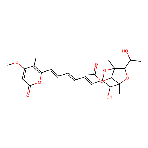 Aurovertin D structure