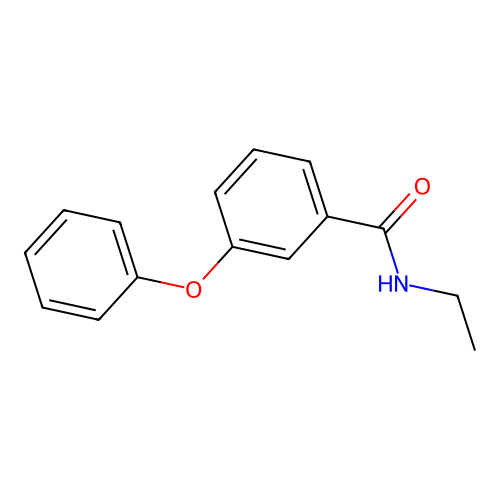 N-ethyl-3-phenoxybenzamide structure