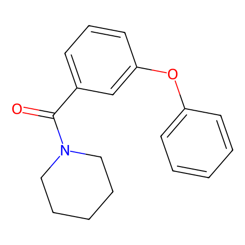 (3-Phenoxyphenyl)(piperidin-1-yl)methanone structure