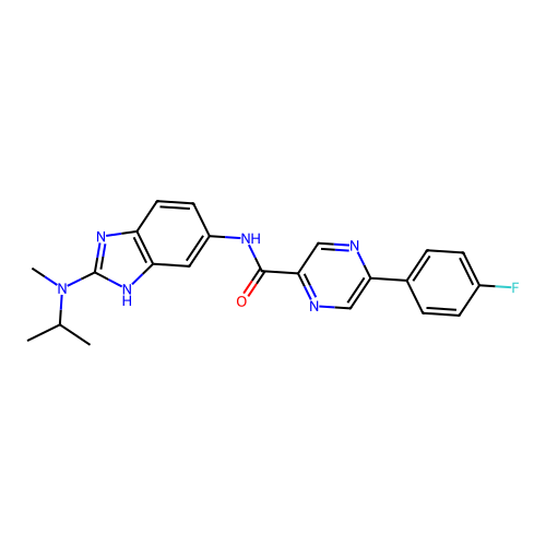 2-aminobenzimidazole-based compound, 25 structure