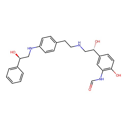 Milveterol structure