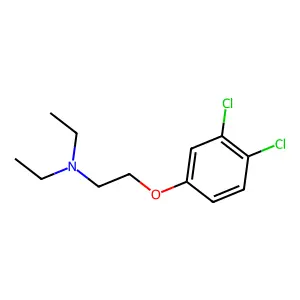 Ethanamine, 2-(3,4-dichlorophenoxy)-N,N-diethyl- structure