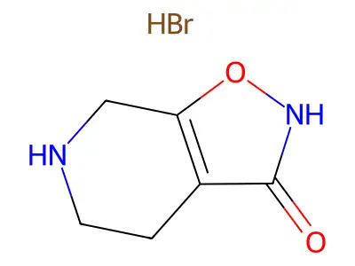 Gaboxadol hydrobromide structure
