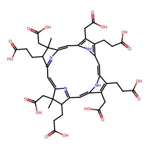 Sirohydrochlorin structure