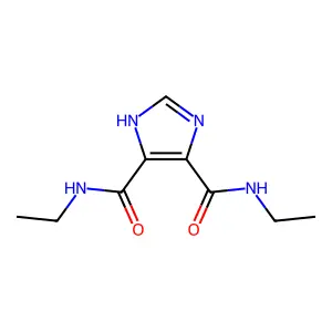 N4,N5-二乙基-1H-咪唑-4,5-二甲酰胺 structure
