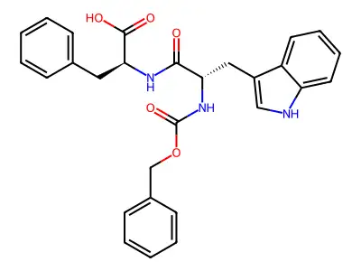 Z-TRP-PHE-OH structure