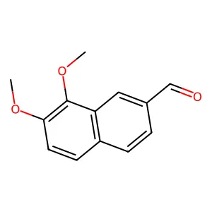 7,8-Dimethoxynaphthalene-2-carbaldehyde structure