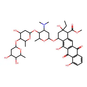 Antibiotic MA 144U1 structure