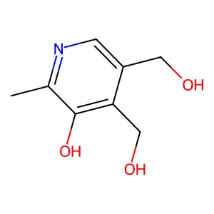 吡哆醇 structure